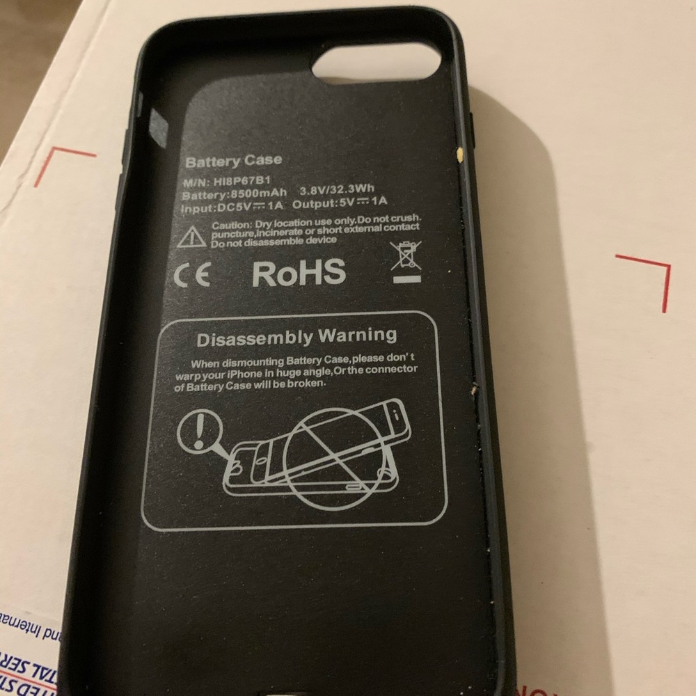 iPhone 7 Plus charge case